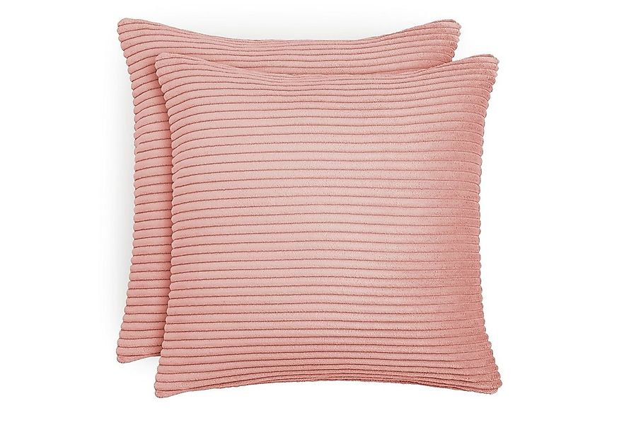 Blumtal Kissenhülle 2er Set Kissenbezug 40x40 cm– Kord Bezug, (2 Stück), we günstig online kaufen