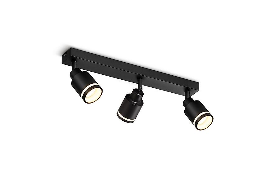ZMH Deckenstrahler 3 Flammig Schwenkbar 355° Modern Deckenlampe Flurlampe S günstig online kaufen