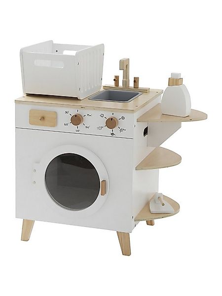 vertbaudet Spielwerkbank Kinder Waschmaschine und Bügelstation, Holz FSC® günstig online kaufen