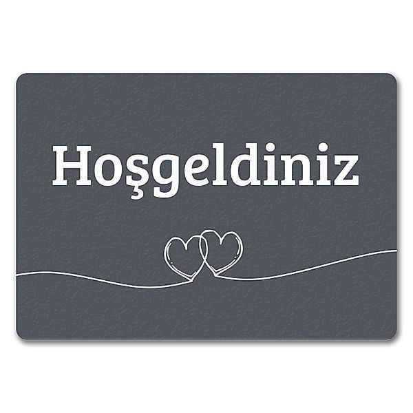 speecheese Fußmatte Fußmatte Hosgeldiniz türkisch in günstig online kaufen