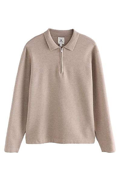 Next Langarm-Poloshirt Regular Fit Polopullover mit günstig online kaufen