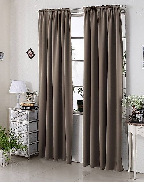 Woltu Gardine, (2 St), Kräuselband für günstig online kaufen
