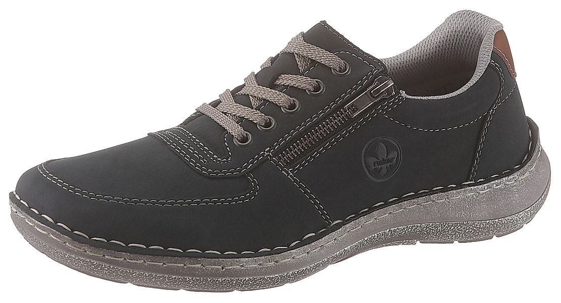 Rieker Schnürschuh mit seitlichem Reißverschluss, Freizeitschuh, günstig online kaufen