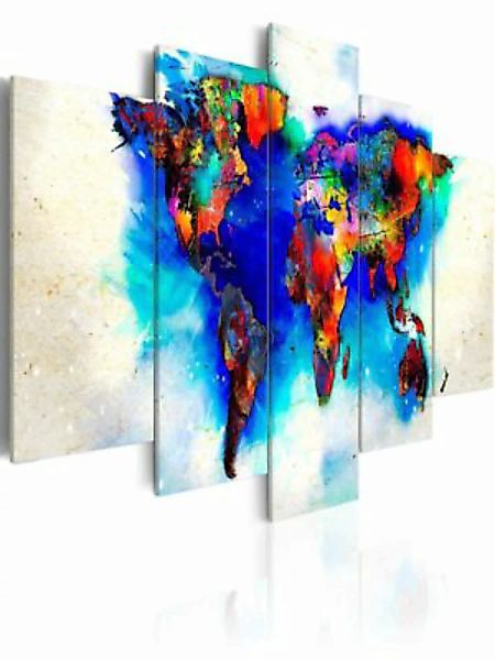artgeist Wandbild All colors of the world mehrfarbig Gr. 200 x 100 günstig online kaufen