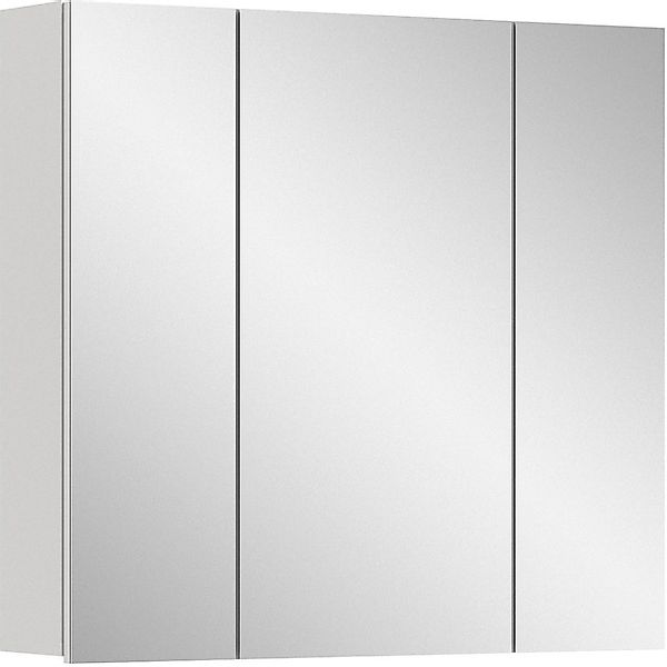 welltime Spiegelschrank »BIEL, TOPSELLER!, Breite 82 cm, 3 Türen, 6 Einlege günstig online kaufen
