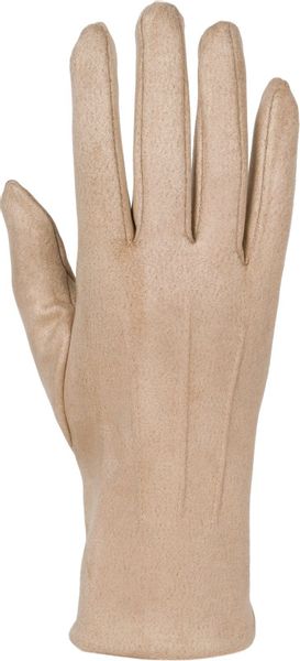 styleBREAKER Fleecehandschuhe Einfarbige Touchscreen Handschuhe Ziernähte günstig online kaufen