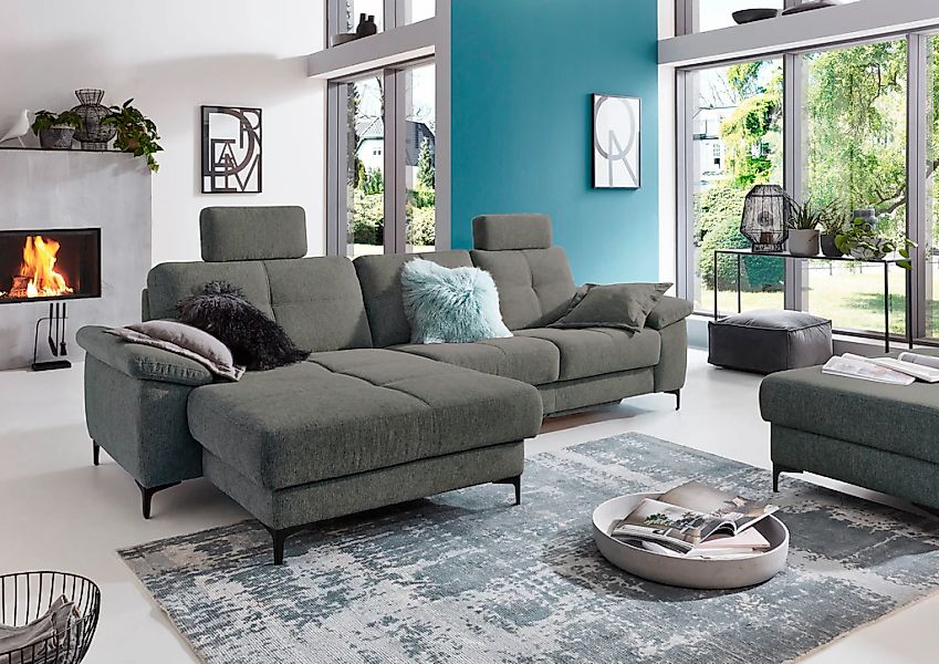 3C Carina Ecksofa "Burnaby bequem und modern, OTTOs Choice, L-Form" 2 Kopfs günstig online kaufen