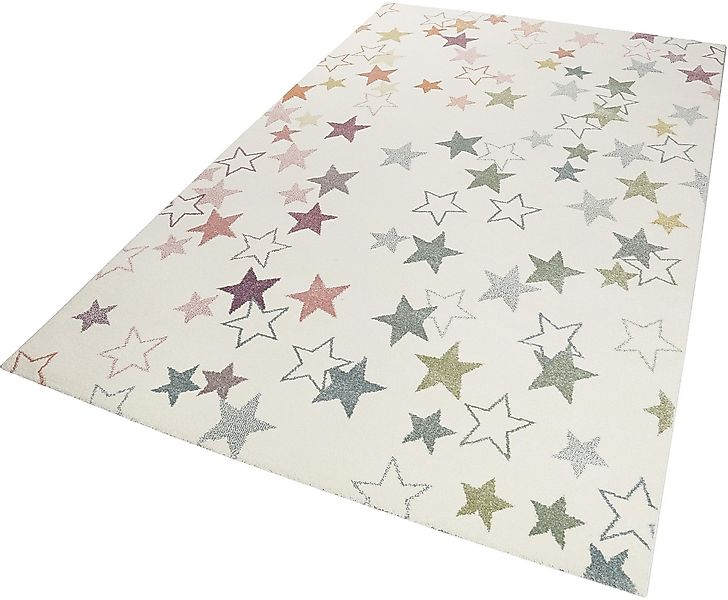 Esprit Kinderteppich Esterya ESP-4636, rechteckig, Höhe: 13 mm, Sterne Desi günstig online kaufen
