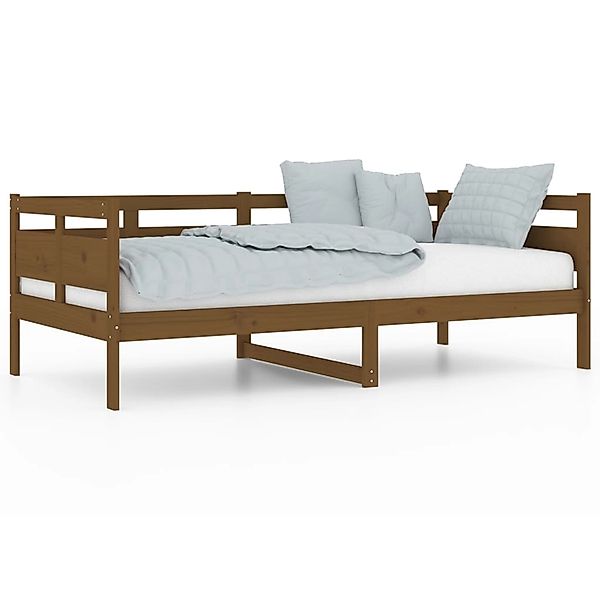 Vidaxl Tagesbett Honigbraun Massivholz Kiefer 90x190 Cm günstig online kaufen