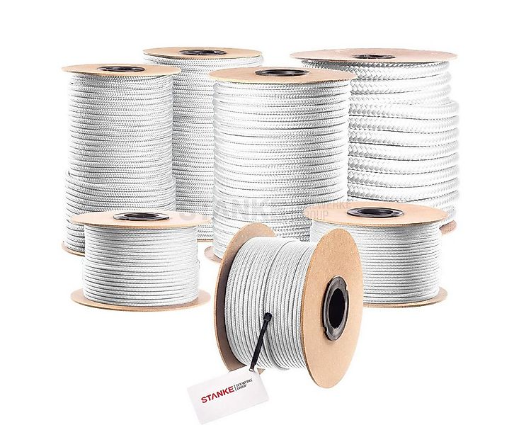 STANKE Polypropylenseil 2mm - 1m Weiß Tomaten Schnur, Campingleine Seil, We günstig online kaufen