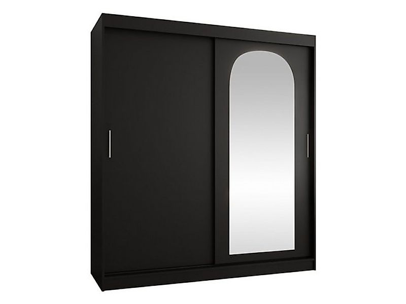 MIRJAN24 Kleiderschrank Selfie 180 cm (mit zwei Schiebetüren) Frontspiegel, günstig online kaufen