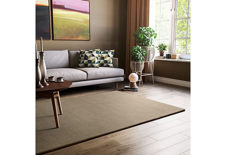 Steffensmeier Wollteppich Jaipur, Rechteckig, Gabbeh Teppich, handgeknüpft günstig online kaufen