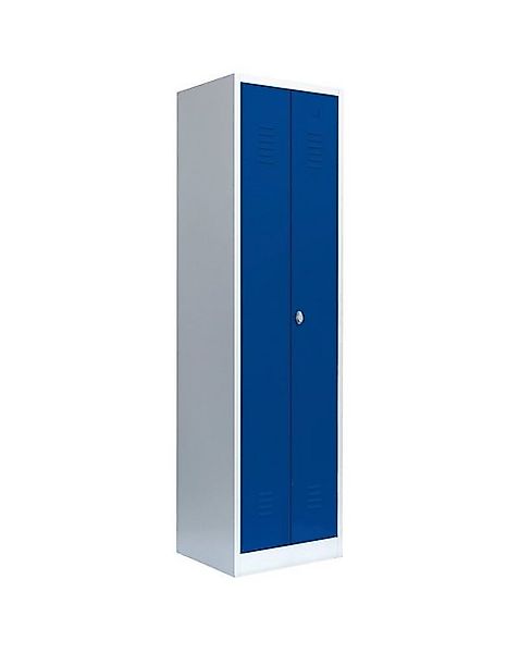 Steelboxx Spind für 1 Person Stahl-Kleiderschrank für Schwarz-Weiss-Trennun günstig online kaufen