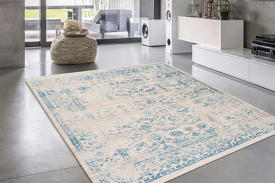 my home Orientteppich »Selena«, rechteckig, 5 mm Höhe, Vintage-Optik, Kurzf günstig online kaufen