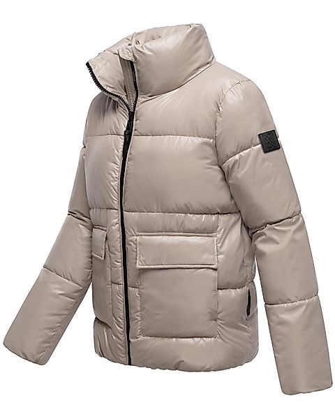 Navahoo Kurzjacke "Eispracht 14" ohne Kapuze Kurze gesteppte Damen Winterja günstig online kaufen