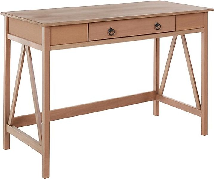Timbers Schreibtisch »Fonville«, aus Kiefernholz, Breite 116,5 cm, Home Off günstig online kaufen