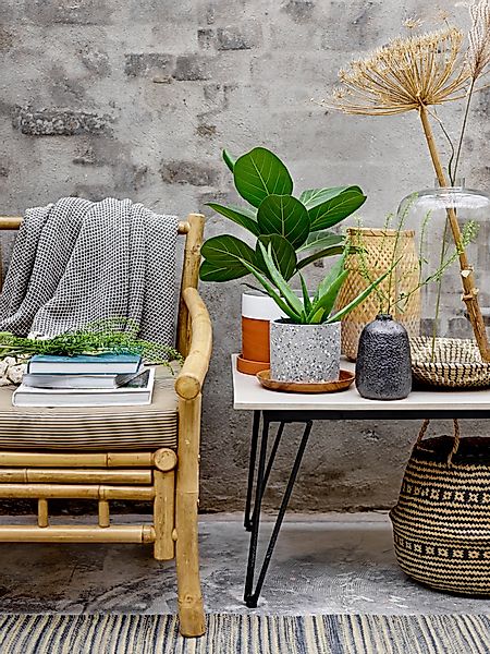 Bloomingville Wanddekoobjekt Bloomingville Barry Überwurf, Blau günstig online kaufen