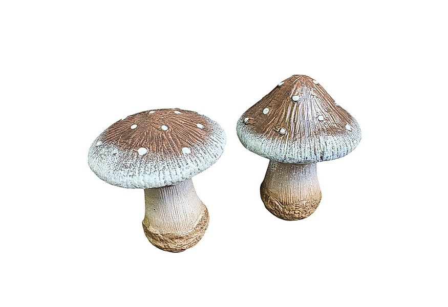 Aspinaworld Gartenfigur Fliegenpilz 2er Set 13 cm wetterfest günstig online kaufen