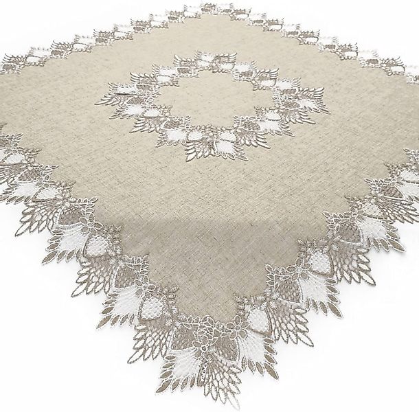 Brilliant Tischdecke / Spitze / 85x85cm / TW881839 günstig online kaufen