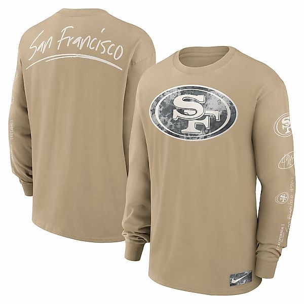 Nike T-Shirt "Nike T-Shirt San Francisco 49er Nike Long Sleeve Max 90" günstig online kaufen