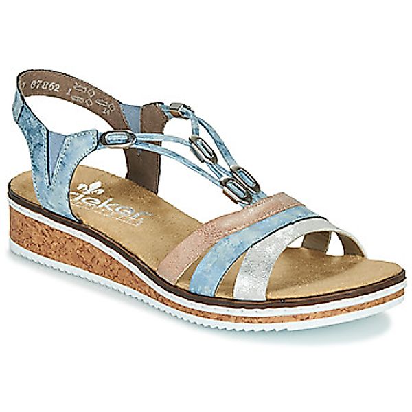 Rieker Riemchensandale, Sommerschuh, Sandalette, Keilabsatz, mit günstig online kaufen