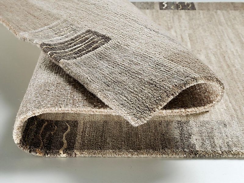 OCI DIE TEPPICHMARKE Teppich »Natura Silk Greny«, rechteckig, 20 mm Höhe, h günstig online kaufen