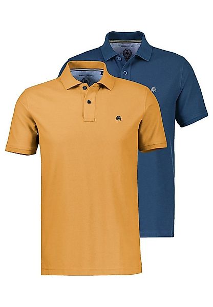 LERROS Poloshirt 2er Pack Basic (Spar-Set, 2-tlg) Poloshirt - Baumwolle - A günstig online kaufen