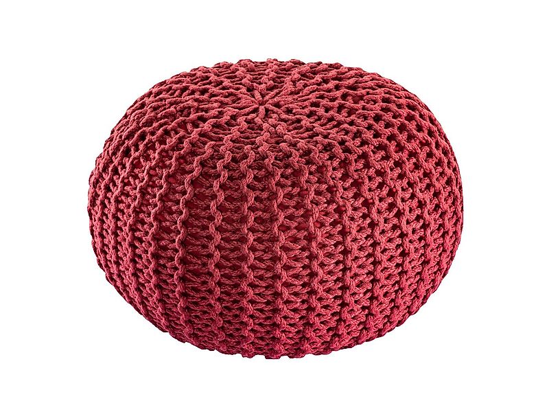 Amagohome Sitzhocker Pouf Outdoor ø 55 o. 45cm Bodenkissen Sitzpouf Hocker günstig online kaufen