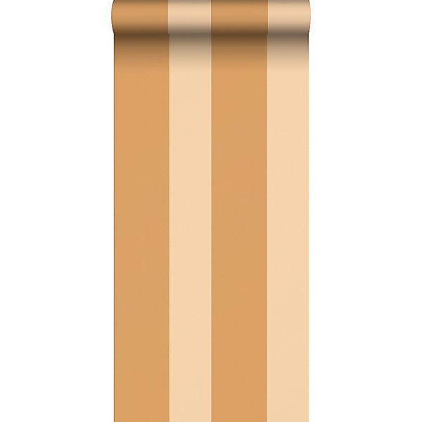 Sanders & Sanders Tapete Streifen Dunkelgelb und Gelb 53 cm x 10.05 m günstig online kaufen