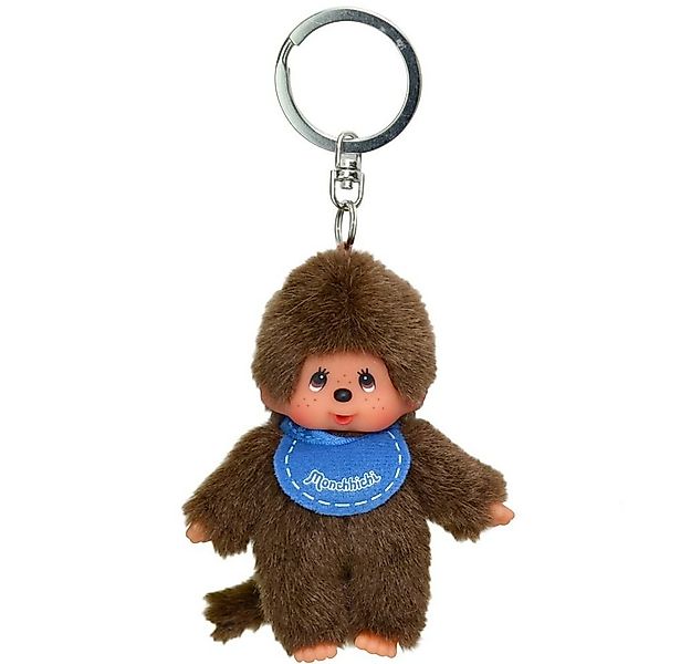 Monchhichi Plüschfigur Junge blau Anhänger 10 cm Monchhichi Sekiguchi Schlü günstig online kaufen