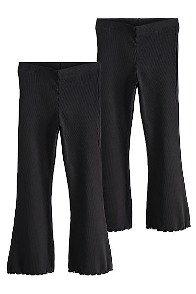Next Leggings Gerippte Leggings mit ausgestelltem günstig online kaufen