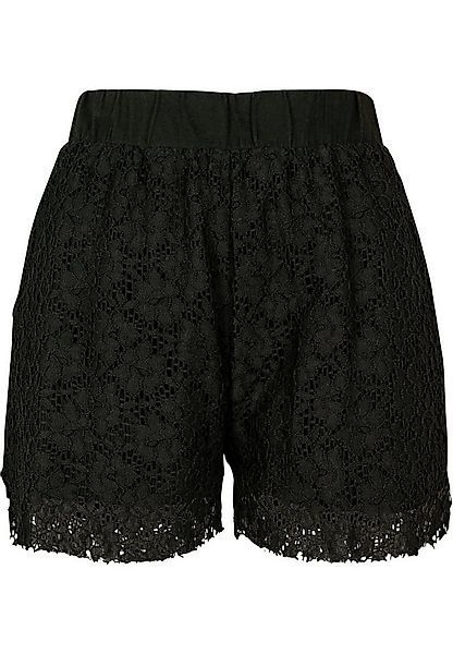 URBAN CLASSICS Stoffhose Urban Classics Damen Ladies Laces Shorts (1-tlg) günstig online kaufen