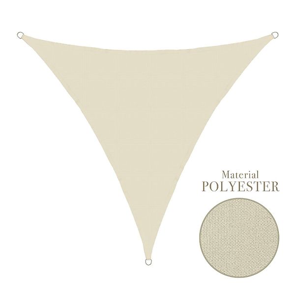 anndora Sonnensegel Tarp 3,6x3,6x3,6m Sonnenschutz, (Beige), günstig online kaufen