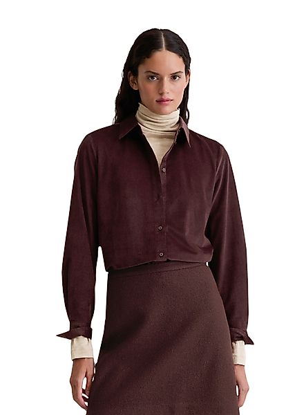 Marc OPolo Langarmbluse "aus Organic-Cotton-Viskose-Mix" günstig online kaufen