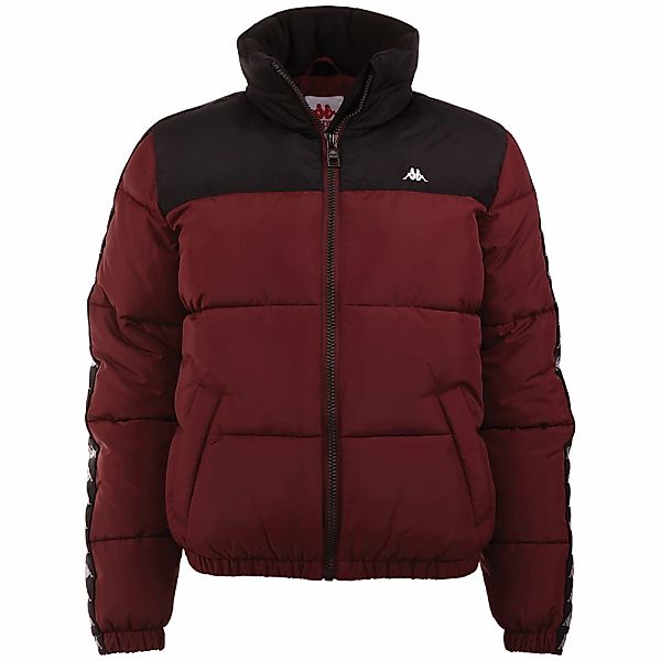 Kappa Steppjacke ohne Kapuze - mit hochwertigem Jacquard Logoband an den Är günstig online kaufen