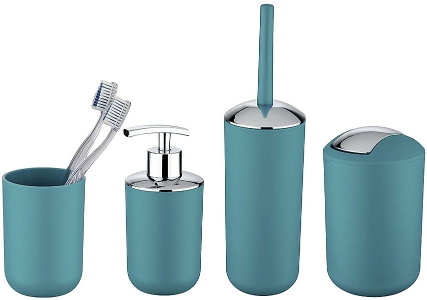 WENKO Badaccessoire-Set Brasil, Set, 4 tlg., Seifenspender, Zahnputzbecher, günstig online kaufen