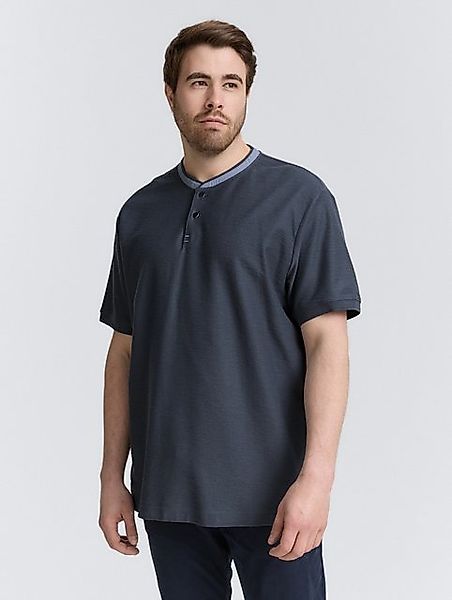 TOM TAILOR PLUS Poloshirt Plus Size - Poloshirt mit Stehkragen günstig online kaufen