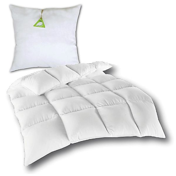 Bestlivings Federbettdecke 135x200 cm für den Winter, Füllung: 10% Daunen, günstig online kaufen