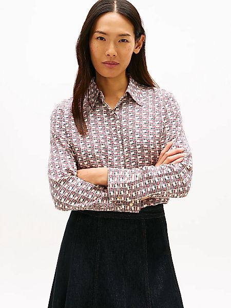 Tommy Hilfiger Langarmbluse "VIS TWILL LS REGULAR SHIRT" günstig online kaufen