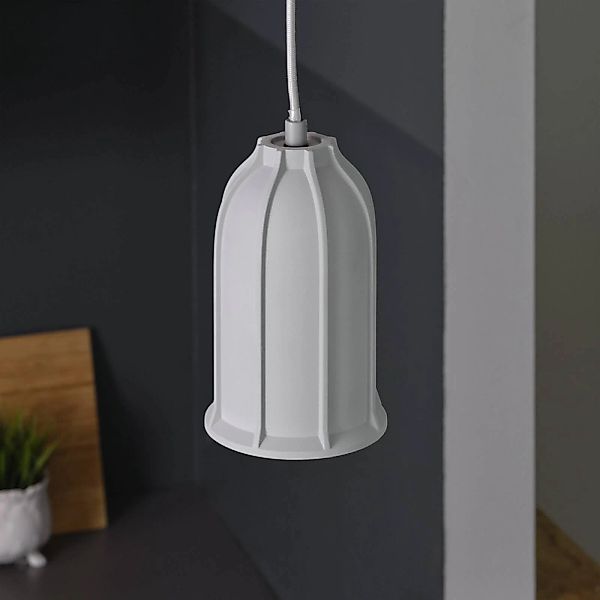 OSRAM Hängelampe CONCRETE SIM, grau, Ø 12 cm, Beton, E27 günstig online kaufen