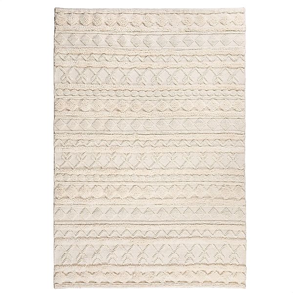 Steffensmeier Wollteppich Havana, Rechteckig, Kurzflor Teppich, günstig online kaufen