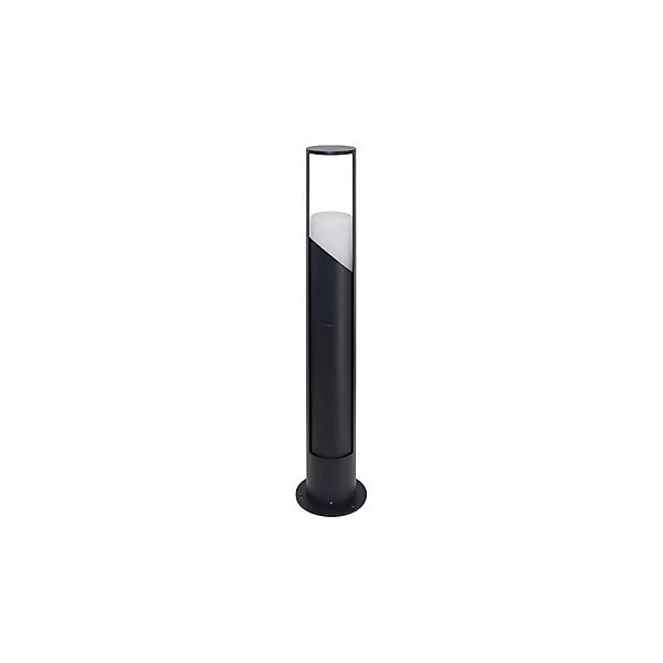 LUXULA Wegeleuchte Schwarz GU10 Fassung IP44 Aluminium mit Erdspieß Höhe 60 günstig online kaufen