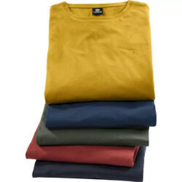 LERROS 5er Pack T-Shirts langarm günstig online kaufen