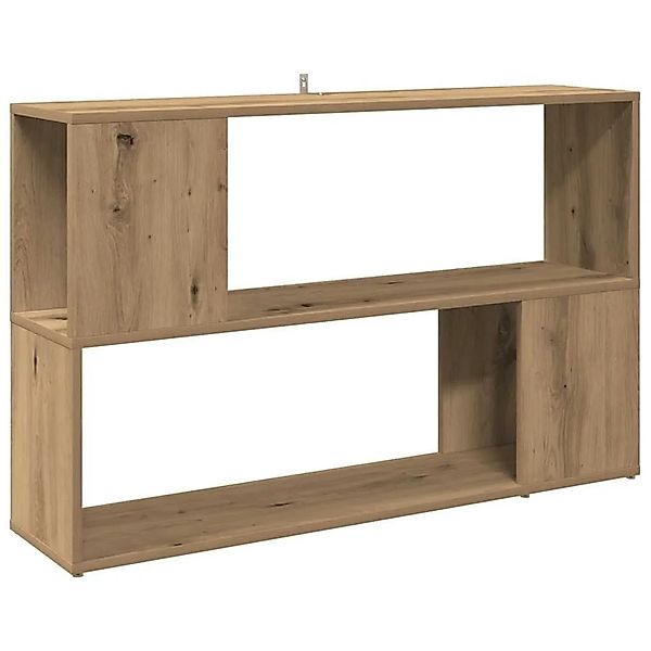 vidaXL Bücherregal Artisan-Eiche 100x24x63 cm Holzwerkstoff 856741 günstig online kaufen