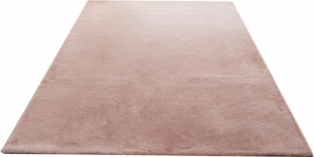 Bruno Banani Fellteppich »Rabbit 2, Kunstfell Teppich, Modern«, rechteckig, günstig online kaufen