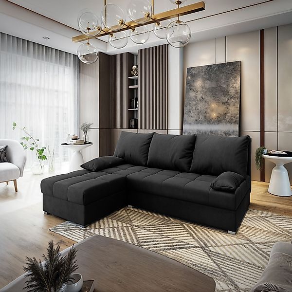 Masseno Ecksofa RITA mit Schlaffunktion L-Form, günstig online kaufen