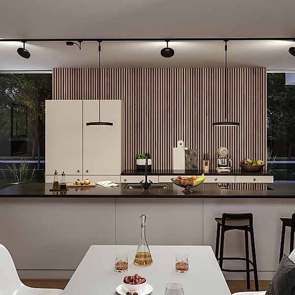 Paulmann URail LED-Spot Hildor, schwarz, 3.000K, dimmbar günstig online kaufen