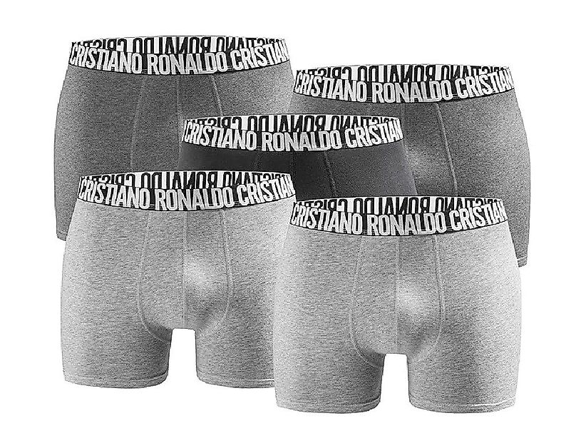 CR7 Boxer CR7 5er Pack Boxershorts Trunk Herren by Cristiano Ronaldo Grau M günstig online kaufen