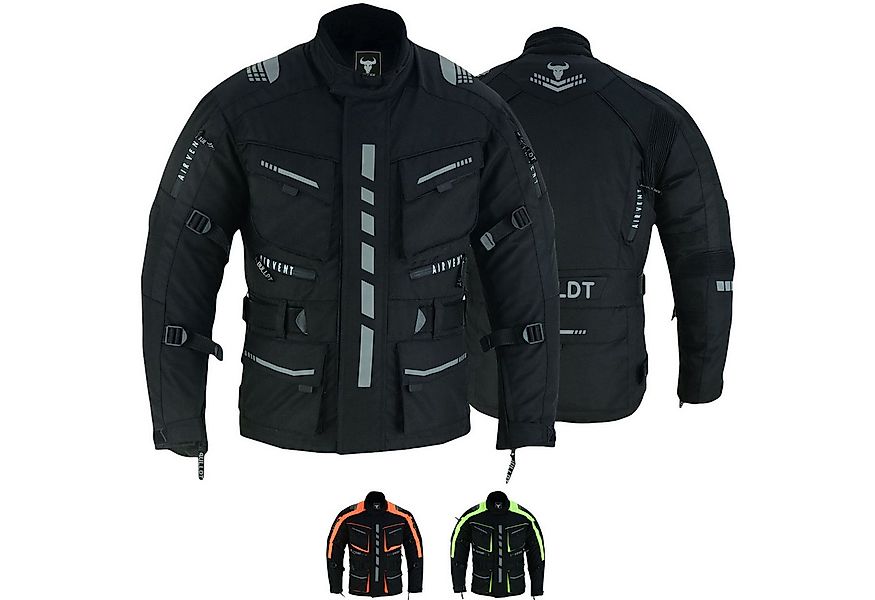 BULLDT Motorradjacke BLD325J Motorradjacke Cordura Textilien Jacke Bikerjac günstig online kaufen