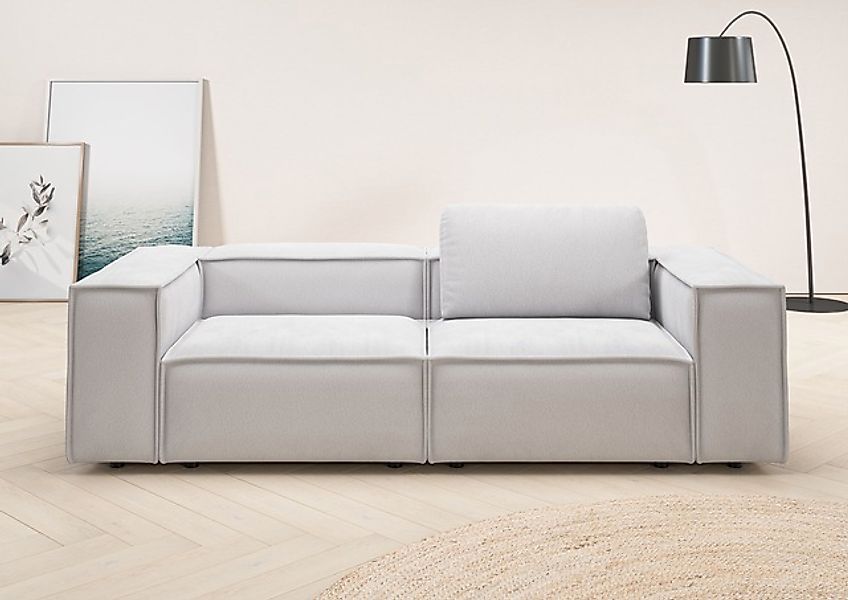 PLACES OF STYLE 2-Sitzer »Watertown, modernes Sofa 246 cm breit, auch in Fe günstig online kaufen